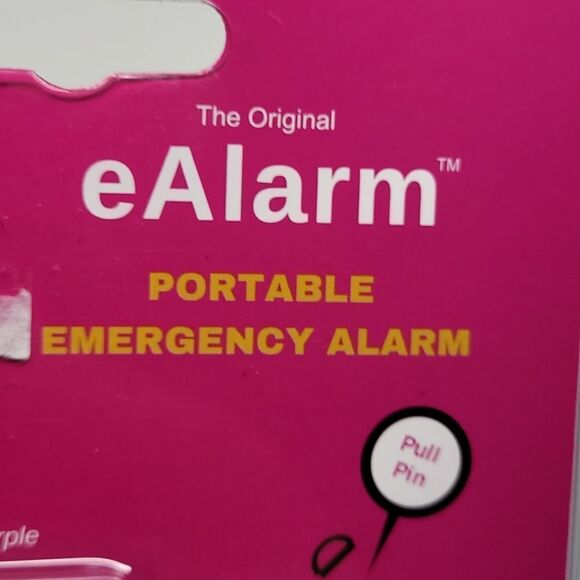 NEW Alarm BASU purple keyring portable emergency alarm NWT - Picture 2 of 5